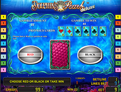 Риск игра в игровом автомате Dolphins Pearl Deluxe бесплатно