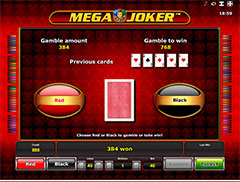 Риск игра в автомате Мега Джокер