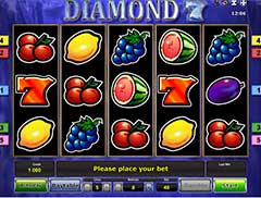 Геймплей игрового автомата Diamond 7
