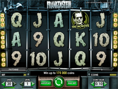 Геймплей игрового аппарата Frankenstein