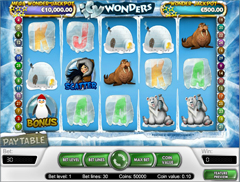 Геймплей игрового автомата Icy Wonders