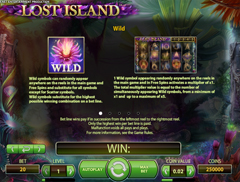 Ваилд символ игрового автомата Lost Island