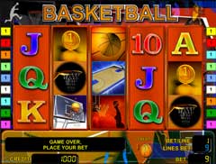 Онлайн игровой автомат Баскетбол
