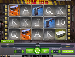 Геймплей игрового автомата Crime Scene
