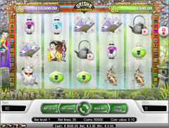Геймплей игрового автомата Geisha Wonders
